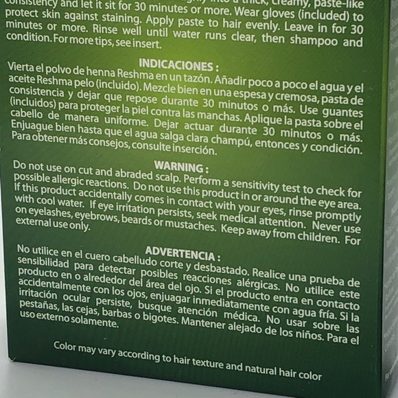 2 Packs of 100% Natural Reshma Femma Henna Rich Conditioning RAVEN-BLACK - Picture 10 of 15